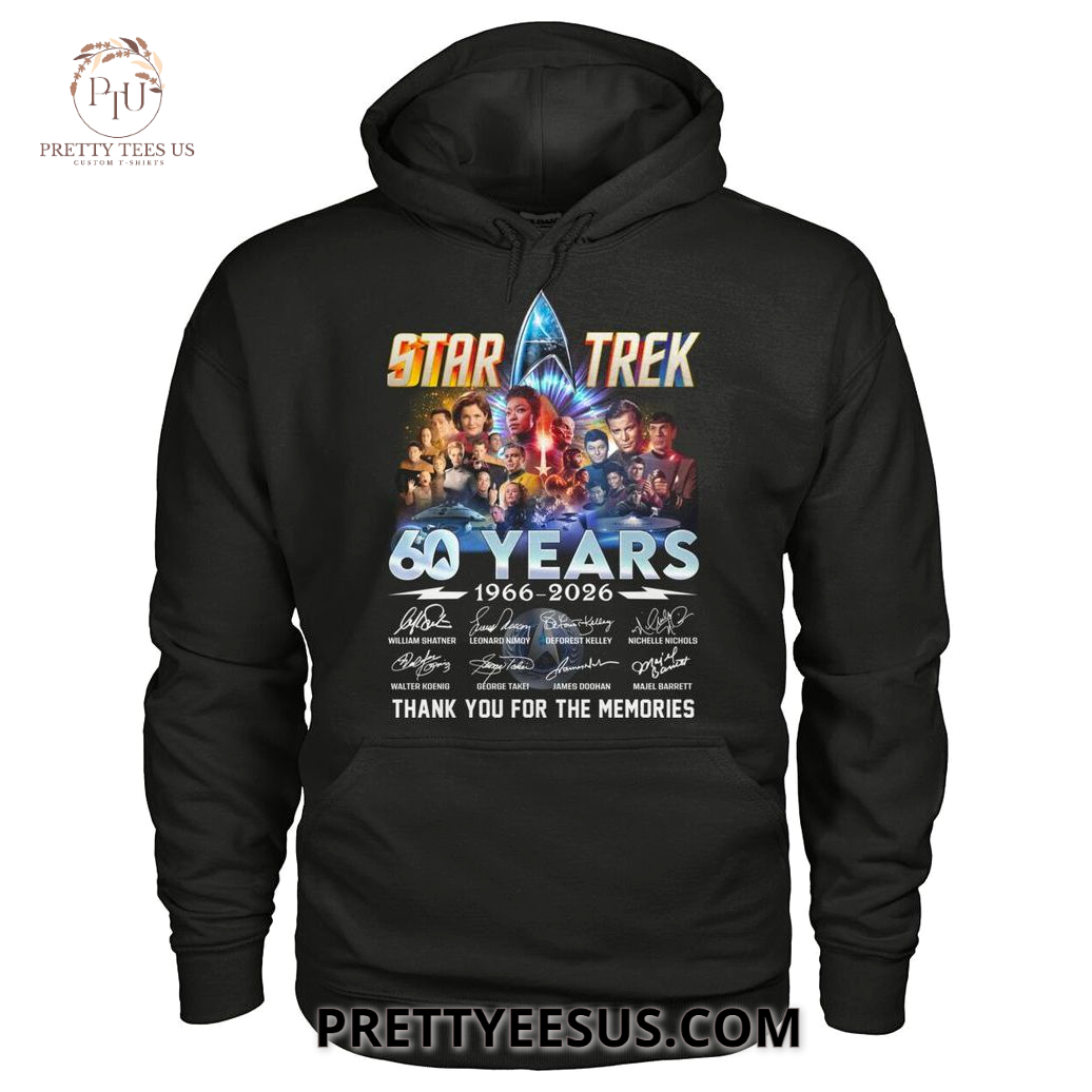 Star Trek 1966-2026 Thank You For The Memories T-Shirt Star Trek 1966-2026 Thank You For The Memories T-Shirt