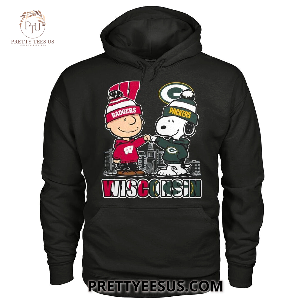 Wisconsin Badgers X Green Bay Backers Wisconsin T-shirt Wisconsin Badgers X Green Bay Backers Wisconsin T-shirt