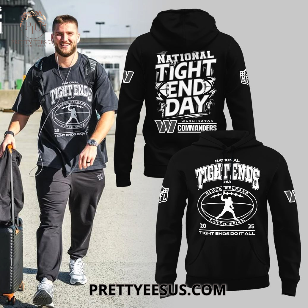 Washington Commanders National Tight Ends Day 3D-Shirt Washington Commanders National Tight Ends Day 3D-Shirt