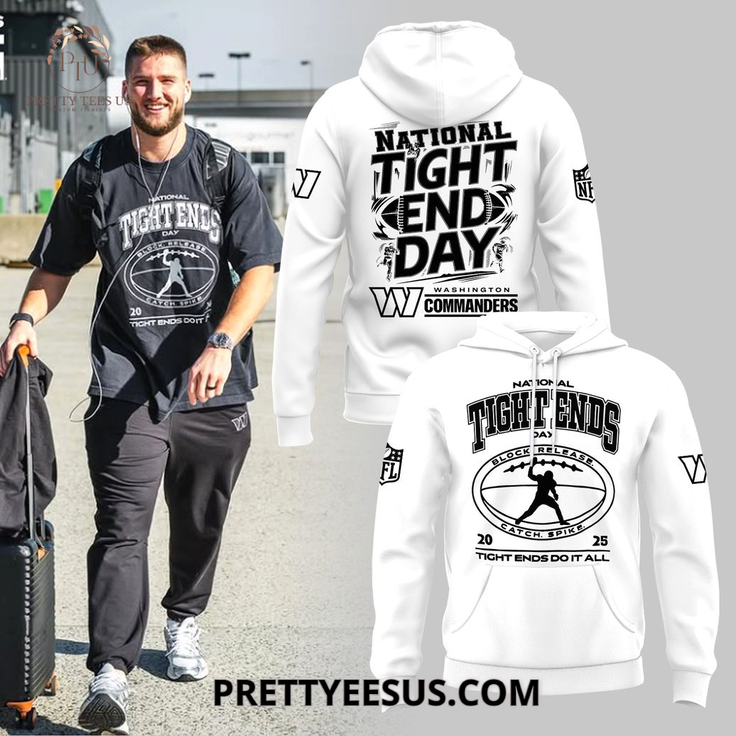 Washington Commanders National Tight Ends Day 3D-Shirt Washington Commanders National Tight Ends Day 3D-Shirt